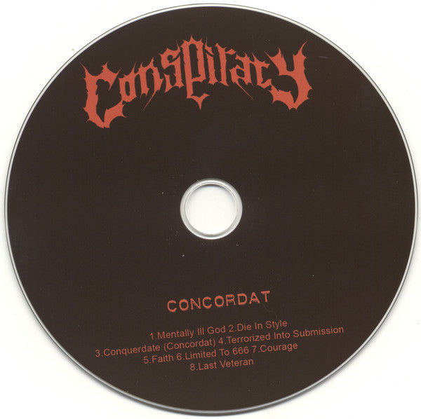 Conspiracy (14) : Concordat (CD, Album, Ltd)