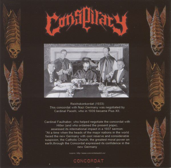 Conspiracy (14) : Concordat (CD, Album, Ltd)