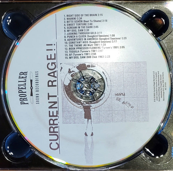 Current Rage : Seven Songs: 40th Anniversary Edition (CD, RE, RM)
