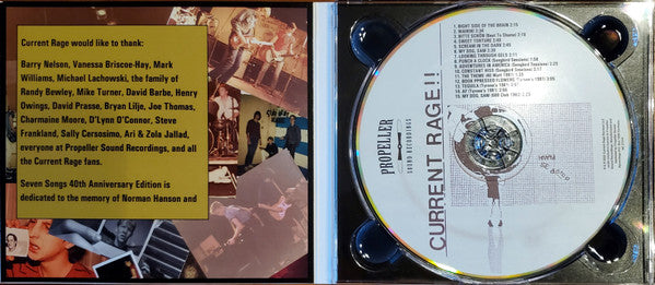 Current Rage : Seven Songs: 40th Anniversary Edition (CD, RE, RM)