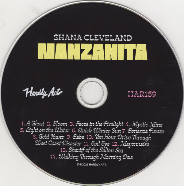 Shana Cleveland : Manzanita (CD, Album)