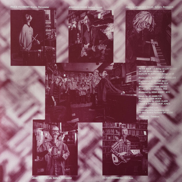 Eyelids : A Colossal Waste Of Light (LP, Pur)