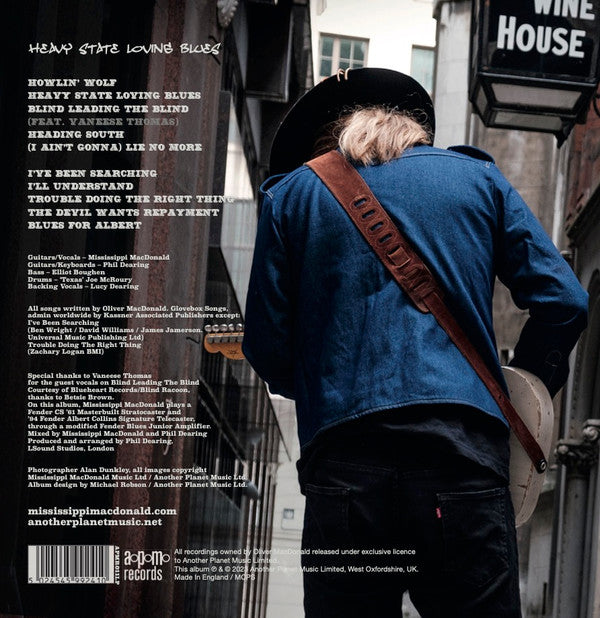Mississippi MacDonald : Heavy State Loving Blues (LP, Album, Ltd, 140)
