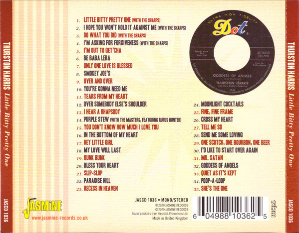 Thurston Harris : Little Bitty Pretty One (CD, Comp)
