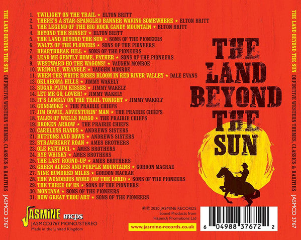 Various : The Land Beyond The Sun - Definitive Western Themes, Classics & Rarities (CD, Comp, Mono)