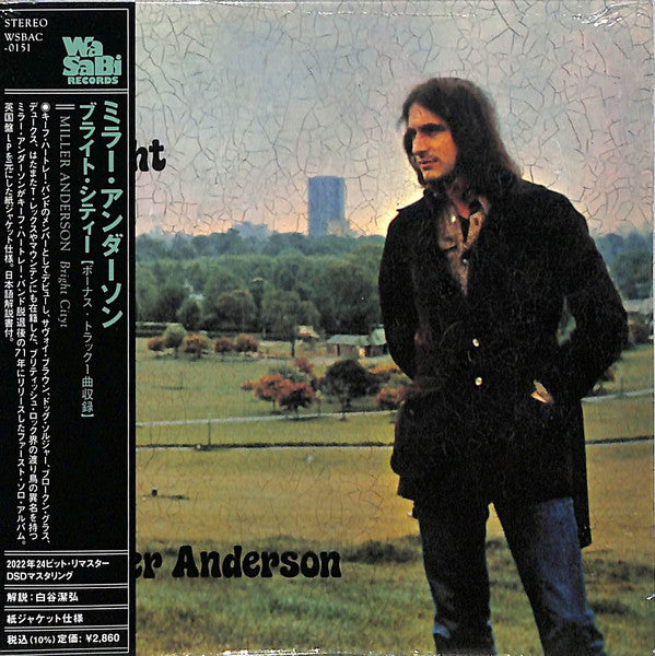 Miller Anderson : Bright City (CD, Album, RE, RM, Pap)