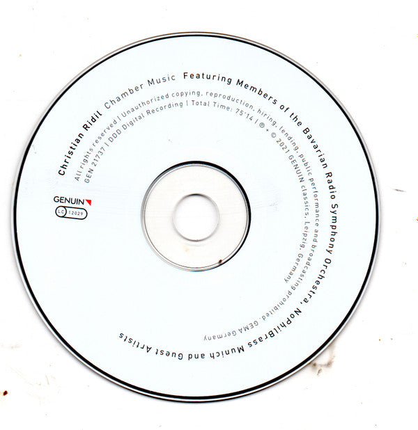 Christian Ridil Featuring Symphonie-Orchester Des Bayerischen Rundfunks, NoPhilBrass : Chamber Music (CD, Album)