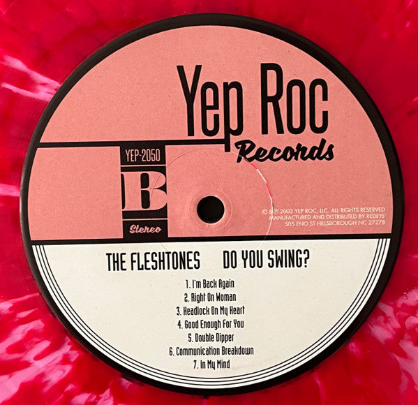 The Fleshtones : Do You Swing? (LP, Album, Ltd, RE, RM, Red)