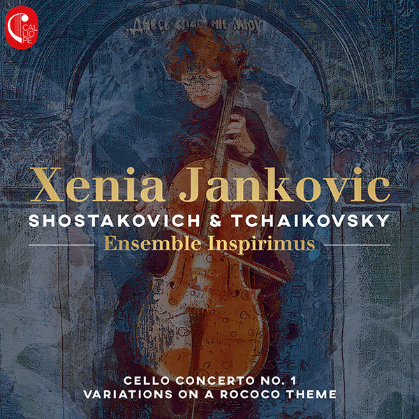 Dmitri Shostakovich, Pyotr Ilyich Tchaikovsky - Xenia Jankovic, Ensemble Inspirimus : Cello Concert No. 1; Variations On A Rococo Theme (CD, Album)