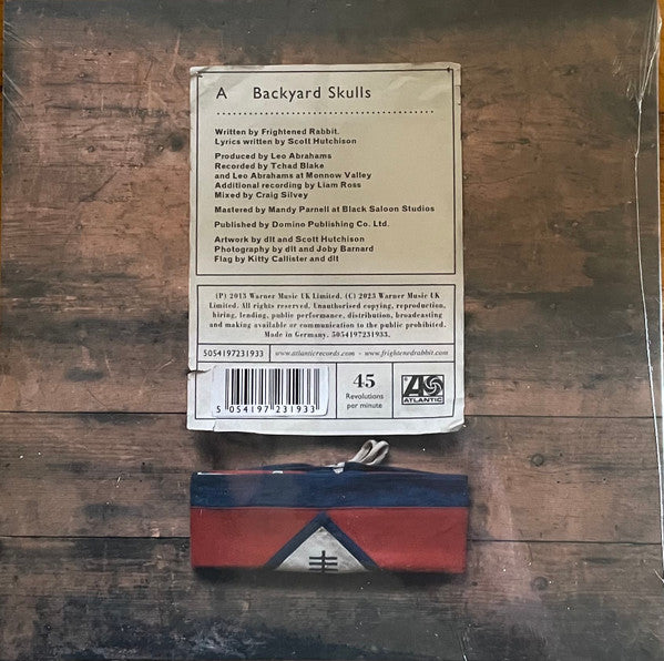 Frightened Rabbit : Backyard Skulls (7", S/Sided, Etch, Ltd)