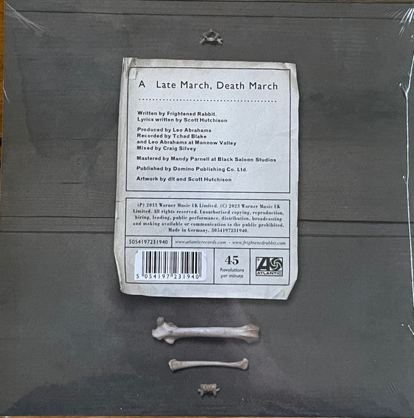 Frightened Rabbit : Late March, Death March (7", S/Sided, Ltd)