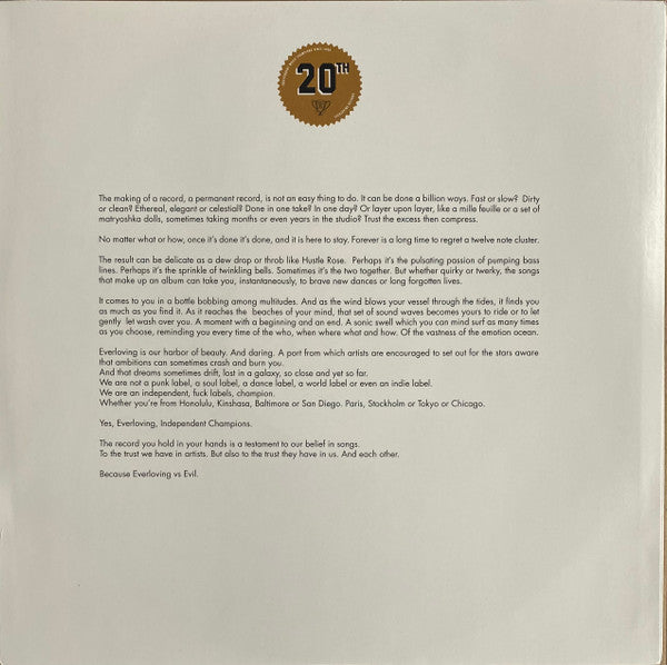 Various : Everloving Vs Evil (LP, Comp, Ltd)
