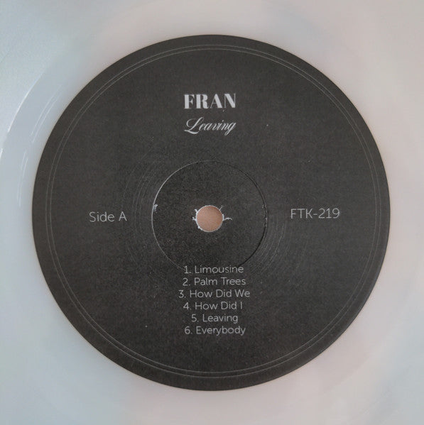 Fran : Leaving (LP, Album, cre)