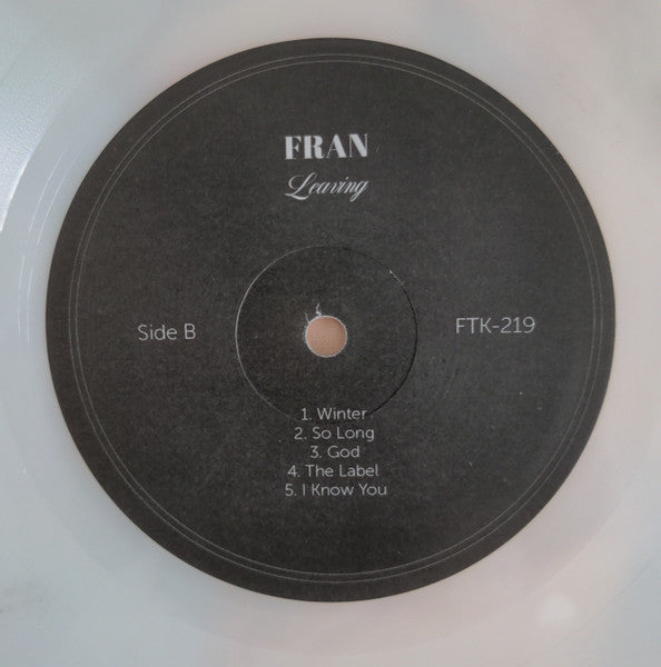 Fran : Leaving (LP, Album, cre)