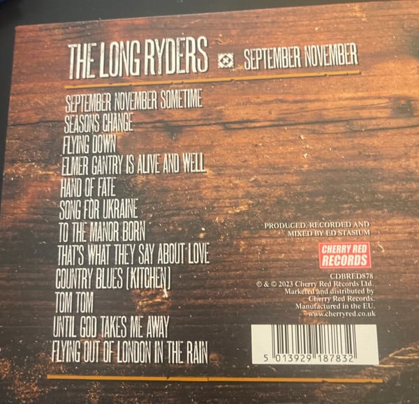 The Long Ryders : September November  (CD, Album)