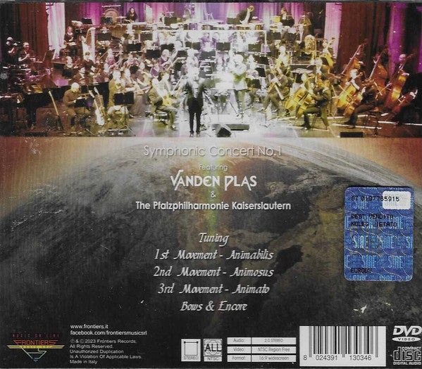 Günter Werno's Anima One Featuring Vanden Plas & The Pfalzphilharmonie Kaiserslautern : Symphonic Concert No. 1 (CD, Album + DVD-V, NTSC, 16:)
