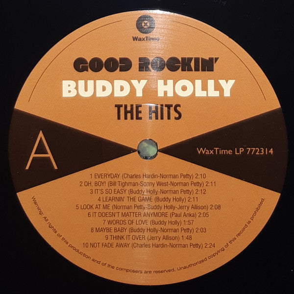 Buddy Holly : Good Rockin' - The Hits (LP, Comp, Ltd, RE, 180)