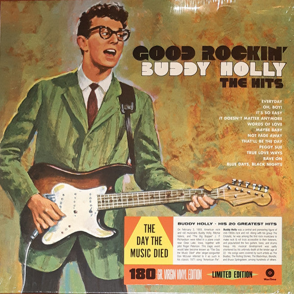 Buddy Holly : Good Rockin' - The Hits (LP, Comp, Ltd, RE, 180)