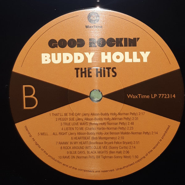 Buddy Holly : Good Rockin' - The Hits (LP, Comp, Ltd, RE, 180)