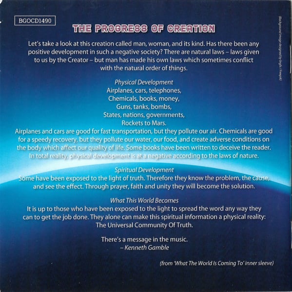 Dexter Wansel : Life On Mars / What The World Is Coming To / Voyager / Time Is Slipping Away (2xCD, Comp, RM)