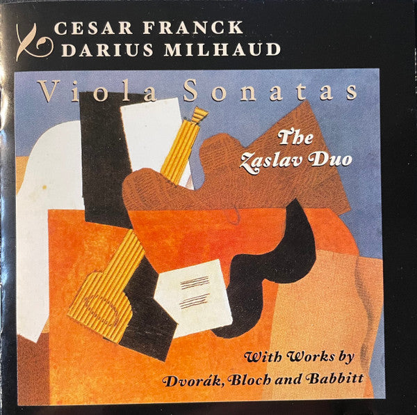 César Franck / Darius Milhaud, The Zaslav Duo : Viola Sonatas (CD, Comp)