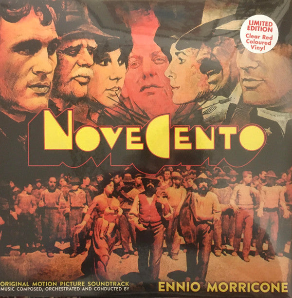 Ennio Morricone : "Novecento" - Original Motion Picture Soundtrack (LP, Album, Ltd, RE, Cle)