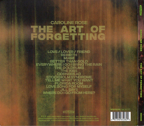 Caroline Rose : The Art Of Forgetting (CD, Album)