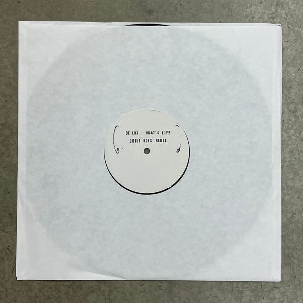 De Lux (2) : What's Life (12", Single)
