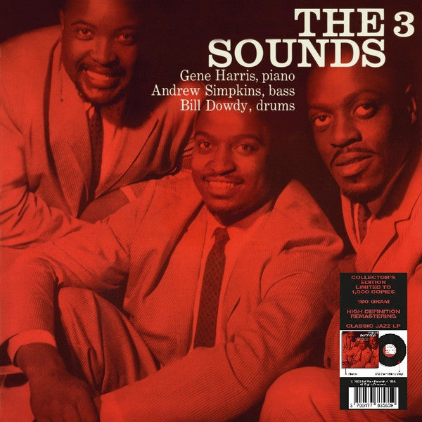 The Three Sounds : The 3 Sounds (LP, Album, Ltd, RE, Unofficial, 180)