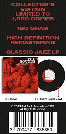 The Three Sounds : The 3 Sounds (LP, Album, Ltd, RE, Unofficial, 180)