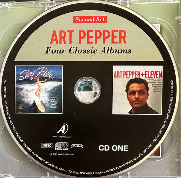 Art Pepper : Four Classic Albums - Second Set (2xCD, Comp)