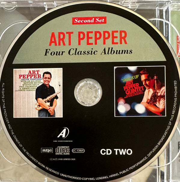 Art Pepper : Four Classic Albums - Second Set (2xCD, Comp)
