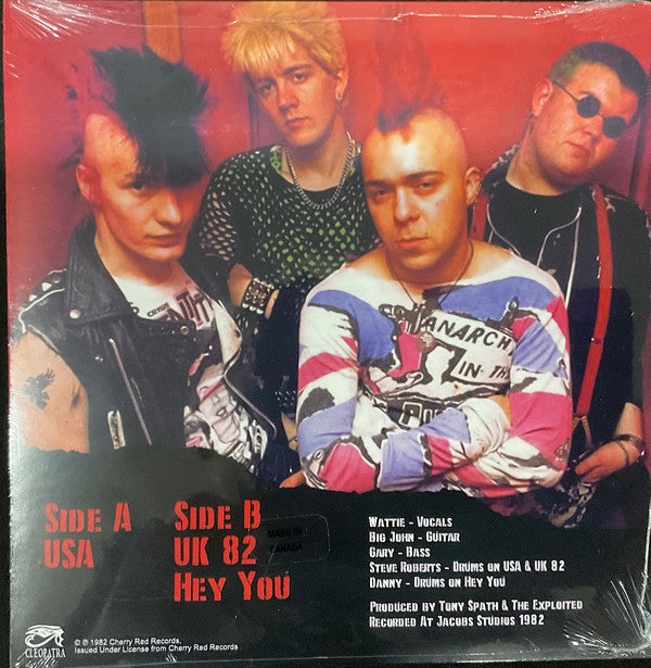 The Exploited : USA (7", EP, Comp, Ltd, Blu)