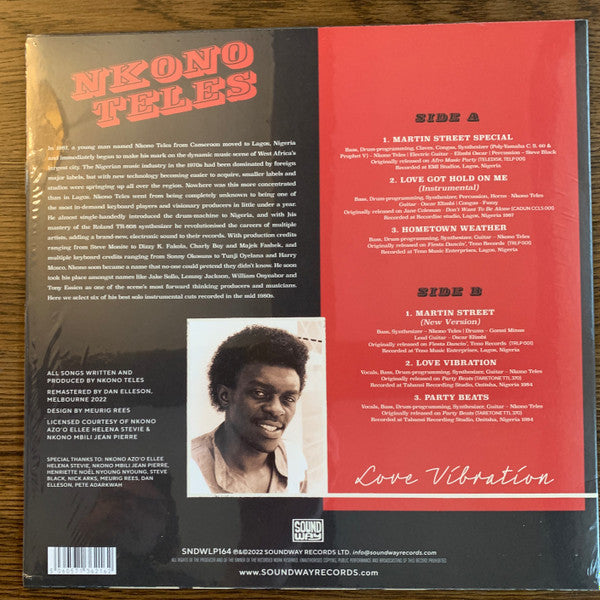Nkono Teles : Love Vibration (LP, Comp)