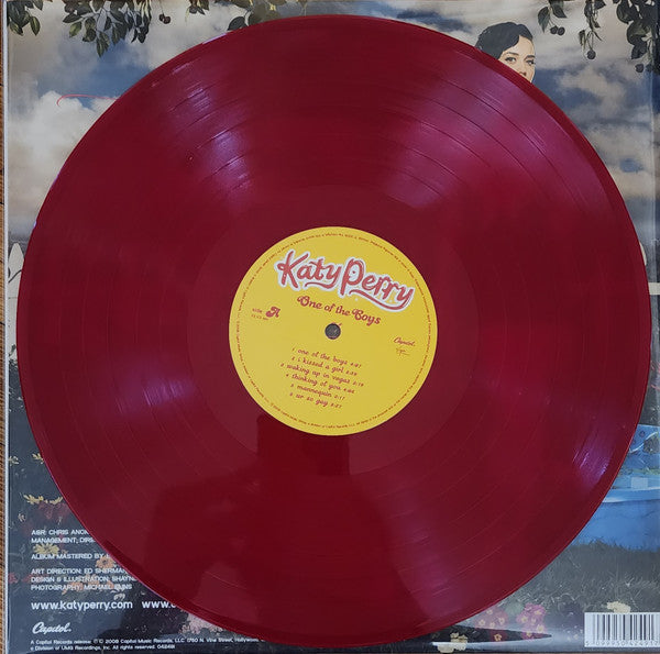 Katy Perry : One Of The Boys (LP, Album, Red + LP, Comp, Yel + RE)