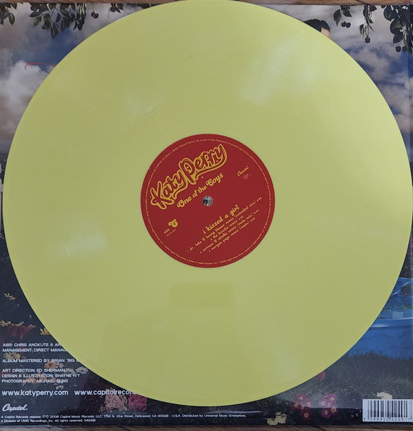 Katy Perry : One Of The Boys (LP, Album, Red + LP, Comp, Yel + RE)