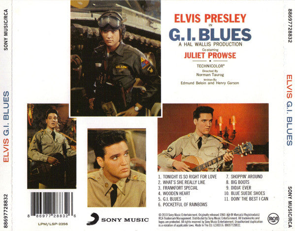 Elvis Presley : G.I. Blues (CD, Album, RE, RM)
