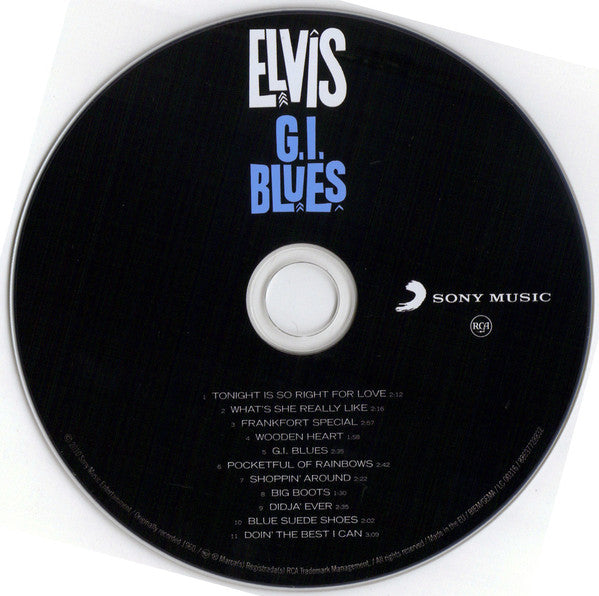 Elvis Presley : G.I. Blues (CD, Album, RE, RM)