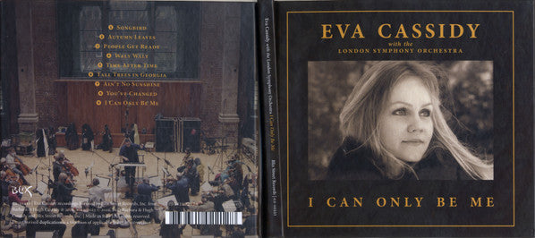Eva Cassidy With The London Symphony Orchestra : I Can Only Be Me (CD, Album, Har)