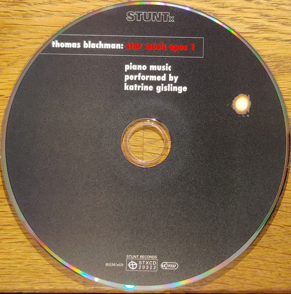 Thomas Blachman, Katrine Gislinge : Star Music Opus 1 (CD, Album, Dig)