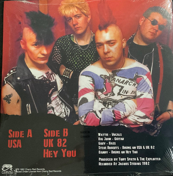 The Exploited : USA (7", EP, Comp, Ltd, Gre)