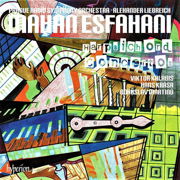 Mahan Esfahani, Prague Radio Symphony Orchestra · Alexander Liebreich, Viktor Kalabis / Hans Krása / Bohuslav Martinů : Harpsichord Concertos (CD)