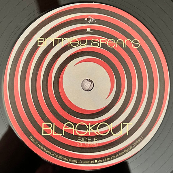 Britney Spears : Blackout (LP, Album, RE, RP)