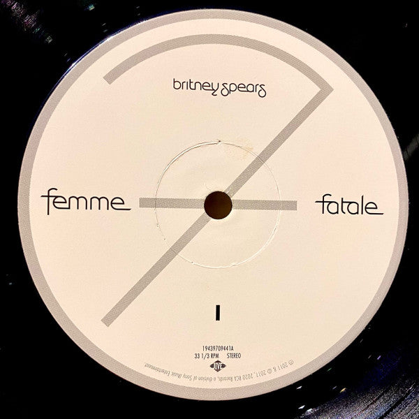 Britney Spears : Femme Fatale (LP, Album, RE)
