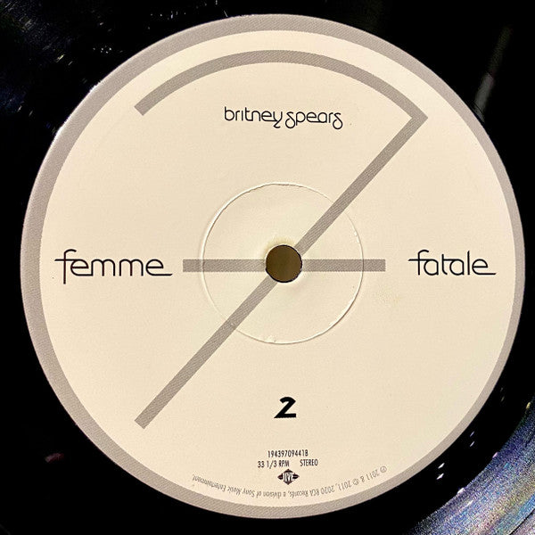 Britney Spears : Femme Fatale (LP, Album, RE)