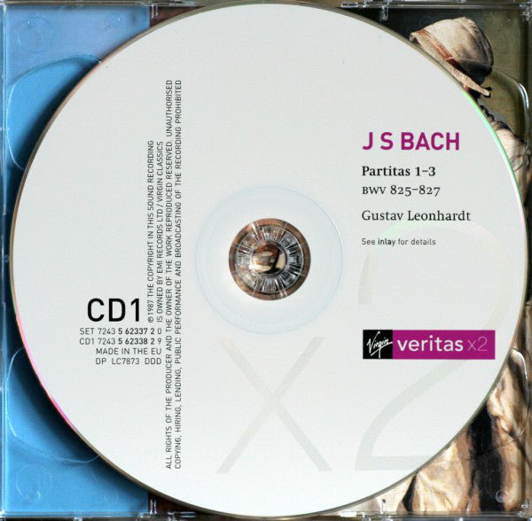 Gustav Leonhardt, Johann Sebastian Bach : Six Partitas (2xCD)