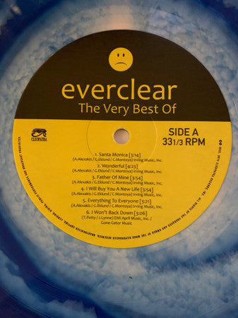 Everclear : The Very Best Of (LP, Comp, Ltd, Blu)