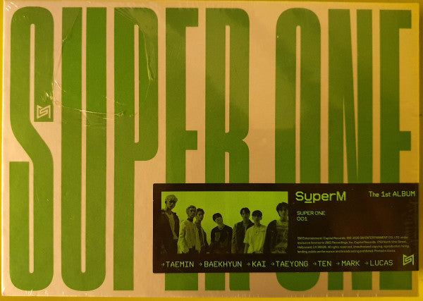 SuperM : Super One (CD, Album + Box, One)
