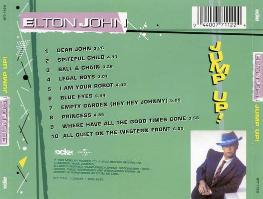 Elton John : Jump Up! (CD, Album, RE, RM)