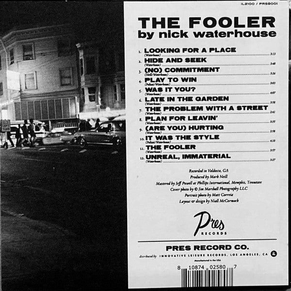 Nick Waterhouse (2) : The Fooler (CD, Album, Mono)